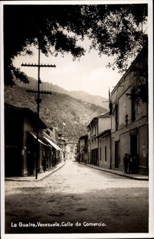 Ansichtskarte / Postkarte La Guaira Venezuela, Calle de Comercio