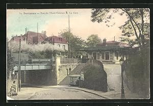 Ansichtskarte Suresnes, Rue du Mont Valerien, La Gare