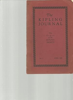 The Kipling Journal The Organ of the Kipling Society