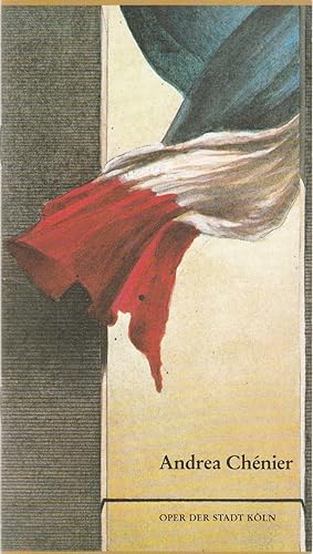 Bild des Verkufers fr Programmheft Umberto Giordano ANDREA CHENIER Premiere 26. Mai 1983 zum Verkauf von Programmhefte24 Schauspiel und Musiktheater der letzten 150 Jahre