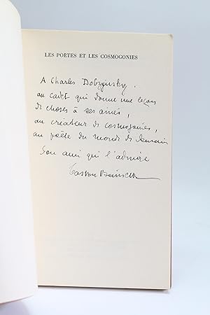 Les poètes et les cosmogonies by BAISSETTE Gaston: couverture souple ...