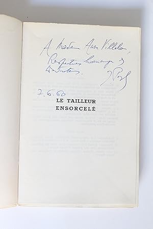 Image du vendeur pour Le tailleur ensorcel mis en vente par Librairie Le Feu Follet