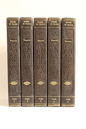 Histoire de France depuis les temps les plus reculés jusqu'à la Révolution de 1789 suivie de L'Hi...