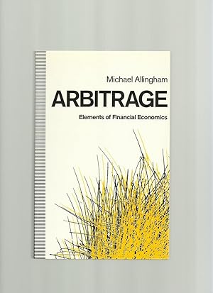 Arbitrage; Elements of Financial Economics