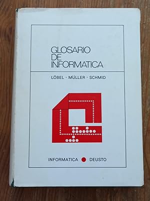 Seller image for GLOSARIO DE INFORMATICA : for sale by LA TIENDA DE PACO