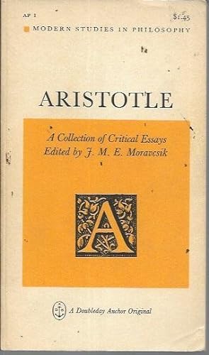 Seller image for Aristotle: A Collection of Critical Essays (Modern Studies in Philosophy) for sale by Bookfeathers, LLC