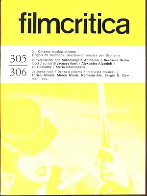 Filmcritica - mix 28 vv. dal 1980 al 1985