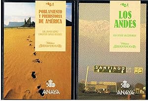 Seller image for POBLAMIENTO Y PREHISTOIRA DE AMRICA * LOS ANDES. 2 Vols for sale by Librera Torren de Rueda