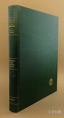 United States Steel Corporation T.N.E.C. Papers in Three Volumes