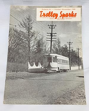 Imagen del vendedor de Trolley Sparks Bulletin 81; October-November, 1948 a la venta por Prestonshire Books, IOBA