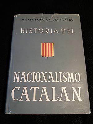 Bild des Verkufers fr Historia del nacionalismo cataln (1793- 1936). zum Verkauf von Librera El Crabo