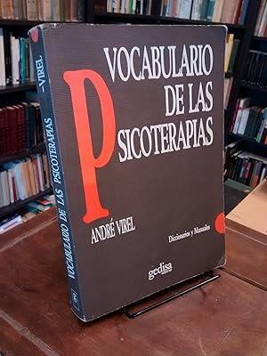 Vocabulario de las psicoterapias