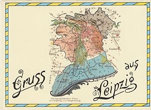Seller image for Gru aus Leipzig Das alte Leipzig auf Bildpostkarten for sale by Leipziger Antiquariat