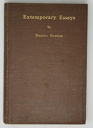 Extemporary Essays