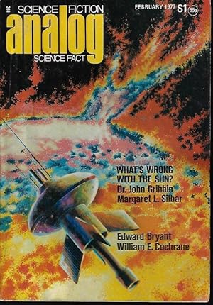 Bild des Verkufers fr ANALOG Science Fiction/ Science Fact: February, Feb. 1977 zum Verkauf von Books from the Crypt