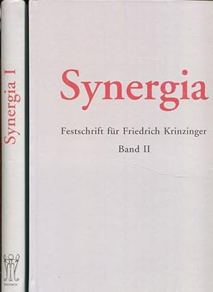Bild des Verkufers fr Synergia - Festschrift fr Friedrich Krinzinger - 2 Bnde. zum Verkauf von Antiquariat Buchseite