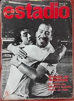 Estadio. Año XXXI. N°1.550 - 10 de abril de 1973. Director Antonino Vera