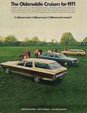 THE OLDSMOBILE CRUISERS FOR 1971