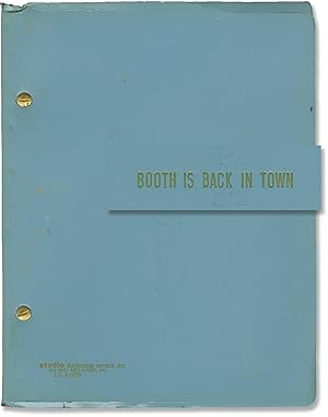 Immagine del venditore per Booth is Back in Town [Mr. Booth] (Original script for the 1968 musical play) venduto da Royal Books, Inc., ABAA