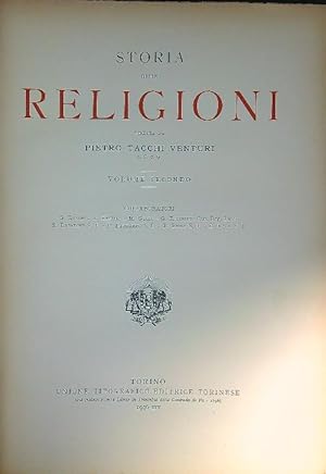 Imagen del vendedor de Storia delle Religioni Vol. 2 a la venta por Librodifaccia