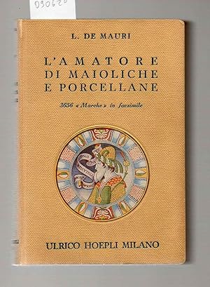 Seller image for L Amatore di Maioliche e Porcellane. for sale by Antiquariat time