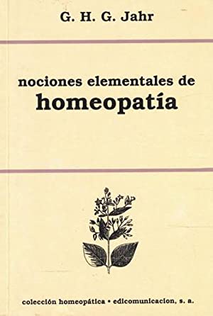 Seller image for NOCIONES ELEMENTALES DE HOMEOPATA for sale by Librovicios