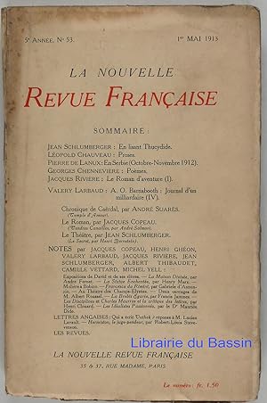 La Nouvelle Revue Française n°53