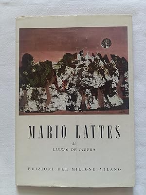 De Libero Libero. Mario Lattes. Edizioni del Milione. 1957 - I