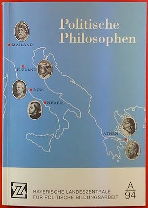 Bild des Verkufers fr Politische Philosophen. 1. Auflage. zum Verkauf von biblion2