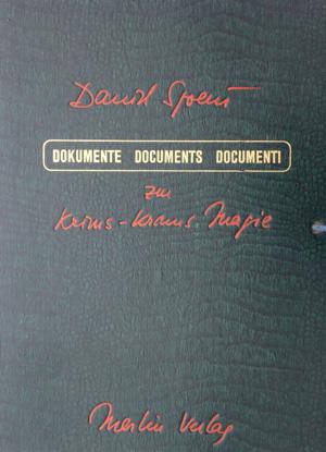 Dokumente. Documents. Documenti zur Krims-Krams Magie.