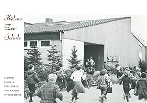 Bild des Verkufers fr Faltblatt Klner Zooschule zum Verkauf von Schueling Buchkurier