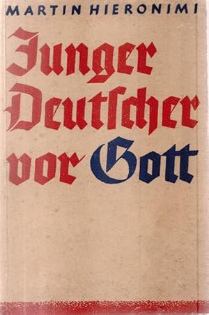Bild des Verkufers fr Junger Deutscher vor Gott. zum Verkauf von Ant. Abrechnungs- und Forstservice ISHGW