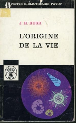 Image du vendeur pour L'Origine de la vie mis en vente par Librairie Le Nord