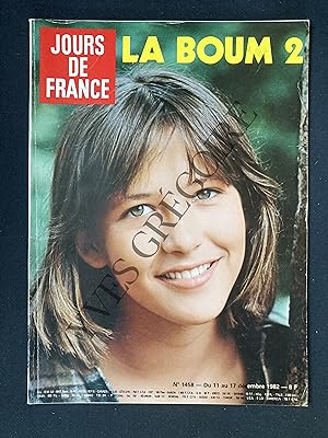 JOURS DE FRANCE-N°1458-DU 11 AU 17 DECEMBRE 1982-SOPHIE MARCEAU