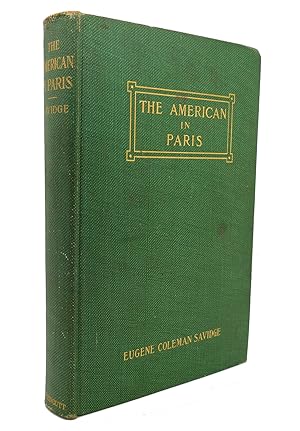 Bild des Verkufers fr THE AMERICAN IN PARIS zum Verkauf von Rare Book Cellar