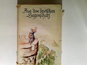 Seller image for Aus dem deutschen Sagenschatz : Die Nibelungen, Lohengrin, Knig Rother, Gudrun, Wolfdietrich. for sale by Antiquariat Buchhandel Daniel Viertel