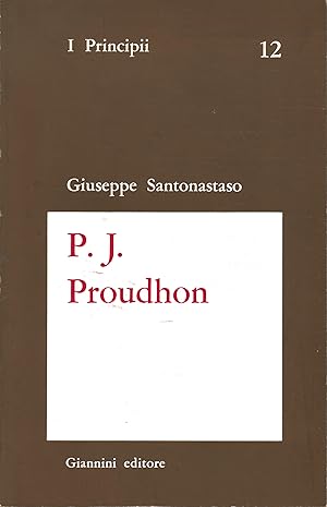 Immagine del venditore per P.J. Proudhon venduto da Di Mano in Mano Soc. Coop