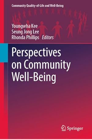 Immagine del venditore per Perspectives on Community Well-Being venduto da BuchWeltWeit Ludwig Meier e.K.