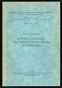 Beiträge zur Glazial- und Postglazialgeschichte Südostrügens. -