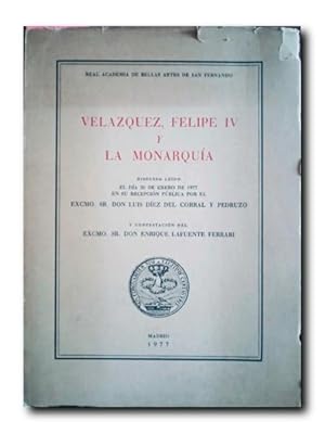 Immagine del venditore per VELAZQUEZ, FELIPE IV Y LA MONARQUA venduto da LIBRERIA CLIO