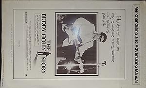 Bild des Verkufers fr The Buddy Holly Story Pressbook 1978 Gary Busey, Don Stroud zum Verkauf von AcornBooksNH