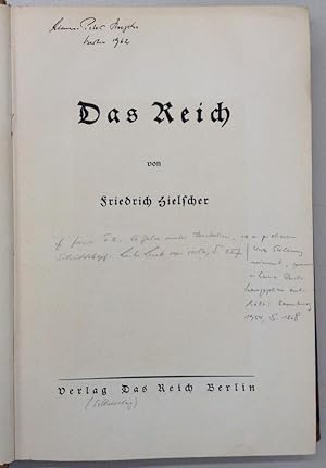 Imagen del vendedor de Das Reich. a la venta por Buch & Consult Ulrich Keip