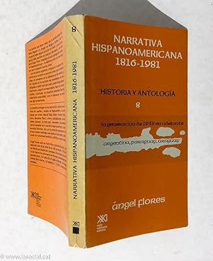 Image du vendeur pour Narrativa hispanoamericana 1816 - 1981. Historia y Antologa 5. La generacin de 1939 en adelante. Argentina, Paraguay, Uruguay mis en vente par La Social. Galera y Libros