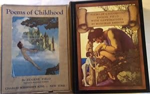 Seller image for Poems of Childhood. Illustrated by Maxfield Parrish with 8 luminous full-page color plates. for sale by Brainerd Phillipson Rare Books