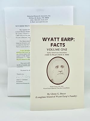 Wyatt Earp: Facts Volume One