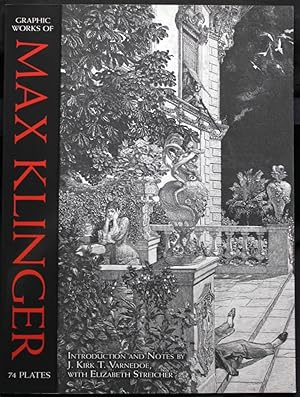 Immagine del venditore per Graphic works of Max Klinger. Introduction, notes and bibliography by J. Kirk T. Varnedoe, with Elizabeth Streicher. 74 plates. Foreword by Dorothea Carus. Technical Note by Elizabeth Sahling venduto da Graphem. Kunst- und Buchantiquariat