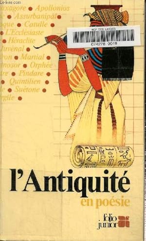 Seller image for L'antiquite en posie for sale by Le-Livre