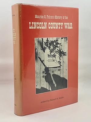 Bild des Verkufers fr Maurice Garland Fulton's HIstory Of The Lincoln County War zum Verkauf von Zach the Ripper Books