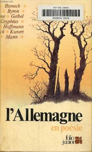 Image du vendeur pour L'Allemagne en posie mis en vente par Le-Livre