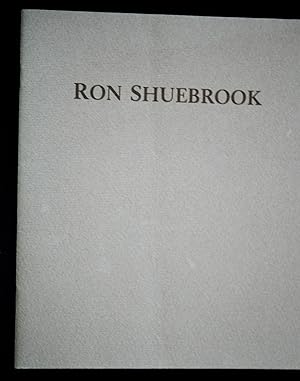 Seller image for RON SHUEBROOK IN GUELPH for sale by Canadian Art Books